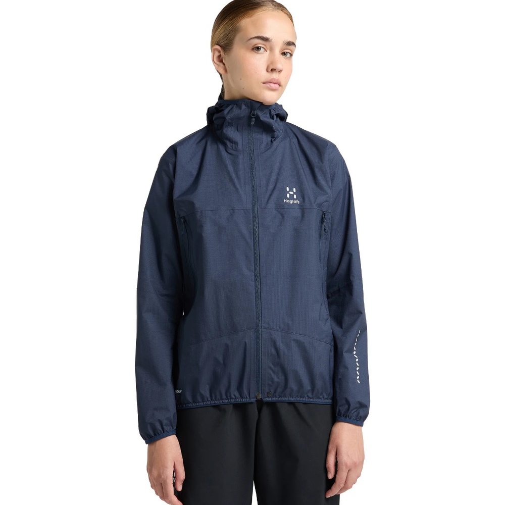 NWT L.I.M Proof Jacket Women TARN BLUE LARGE